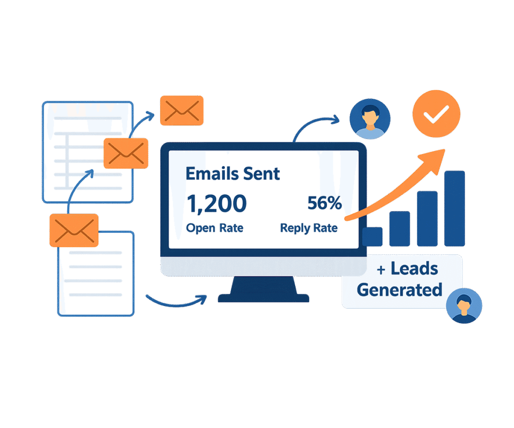 1200 email campaign